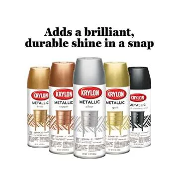 Krylon 2203 General Purpose Metallic Copper Spray Paint 12 oz