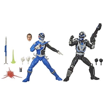 Power Rangers Lightning Collection S.P.D. Squad B Blue Ranger Versus Squad A Blue Ranger 2-Pack 6-In...