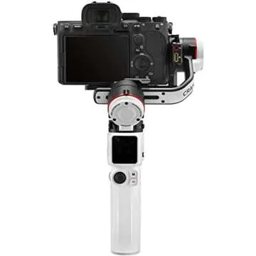 Zhiyun Crane M3 Combo Version 3-Axis Handheld Gimbal Stabilizer for Mirrorless Cameras Smartphone and Action Camera,Tripod Phone Clip Included