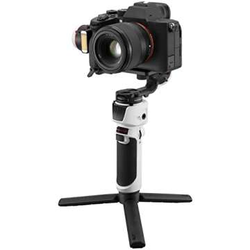 Zhiyun Crane M3 Combo Version 3-Axis Handheld Gimbal Stabilizer for Mirrorless Cameras Smartphone and Action Camera,Tripod Phone Clip Included