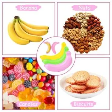 SITAKE Banana Holder Case - 3pcs Portable Fruit Keeper