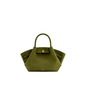 JW PEI Women's Hana Mini Faux Suede Tote Bag - Dark Olive