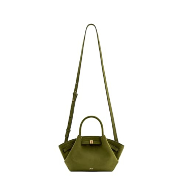 JW PEI Women's Hana Mini Faux Suede Tote Bag - Dark Olive