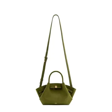 JW PEI Women's Hana Mini Faux Suede Tote Bag - Dark Olive