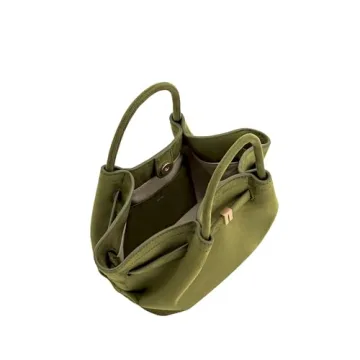 JW PEI Women's Hana Mini Faux Suede Tote Bag - Dark Olive