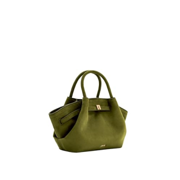 JW PEI Women's Hana Mini Faux Suede Tote Bag - Dark Olive