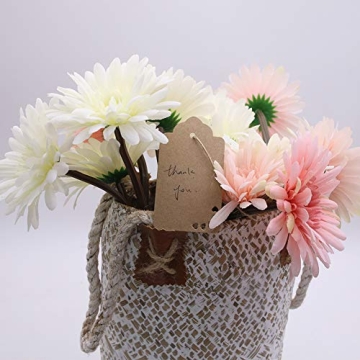 Koogel 100 PCS Kraft Paper Tags for Gift Wrapping