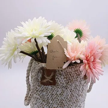 Koogel 100 PCS Kraft Paper Tags for Gift Wrapping