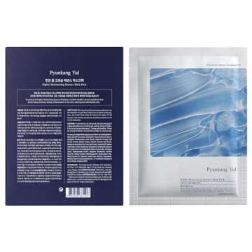 Pyunkang Yul Highly Moisturizing Mask Pack 10 PCS - Korean Ceramide Vitamin Face Sheet Mask Skin Car...