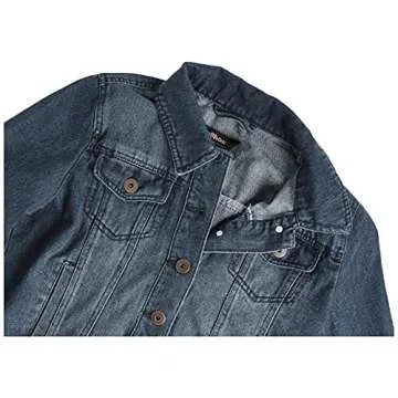 dollhouse womens Dark Denim Jacket, Dark Wash, Small US