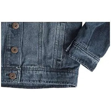 dollhouse womens Dark Denim Jacket, Dark Wash, Small US