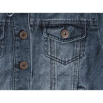 dollhouse womens Dark Denim Jacket, Dark Wash, Small US