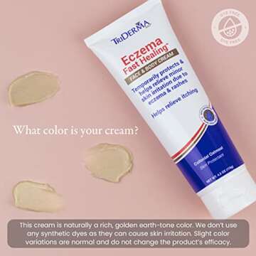Triderma Eczema Fast Healing Cream - Relief for Dry Skin