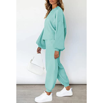 Viottiset Women's Stylish 2 Piece Sweatsuit Set
