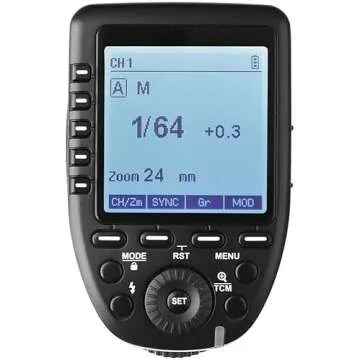 Godox Xpro-S for Sony TTL Wireless Flash Trigger 1/8000s HSS TTL-Convert-Manual Function Large Scree...