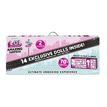 L.O.L. Surprise! Amazing Dance Set with 14 Dolls & 70 Surprises