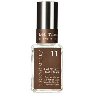 TOKYOMILK Let Them Eat Cake Eau de Parfum, 1 fl. oz, 29.5 ml – Sugar Cane, Coconut Milk, Vanilla O...