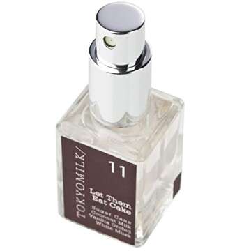 TOKYOMILK Let Them Eat Cake Eau de Parfum, 1 fl. oz, 29.5 ml – Sugar Cane, Coconut Milk, Vanilla Orchid & White Musk – A Touch of Decadence, Women’s Perfume, Eau de Parfum Spray for Women