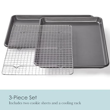 Chicago Metallic Non-Stick Pan Set 17x12.25 Inches