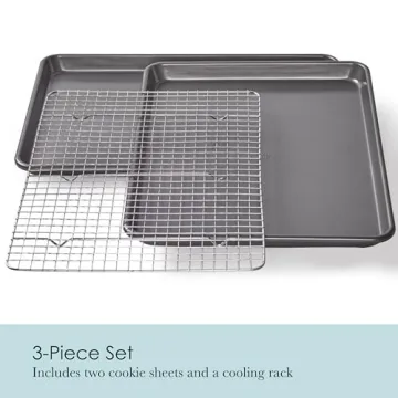 Chicago Metallic Non-Stick Pan Set 17x12.25 Inches