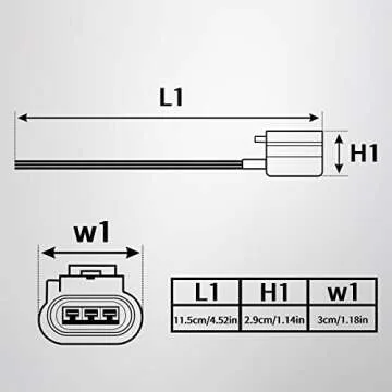 9008 H13 Female Socket Plug Connector for Headlights