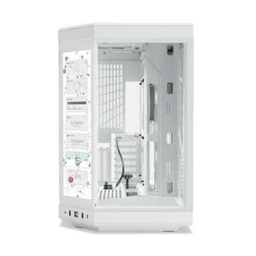 HYTE Y70 Touch Dual Chamber ATX Mid Tower 4K LCD Case