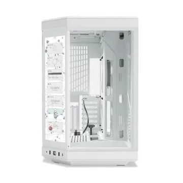 HYTE Y70 Touch Dual Chamber ATX Mid Tower 4K LCD Case