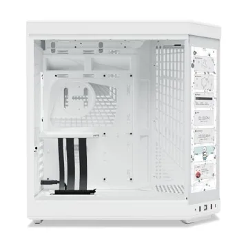 HYTE Y70 Touch Dual Chamber ATX Mid Tower 4K LCD Case