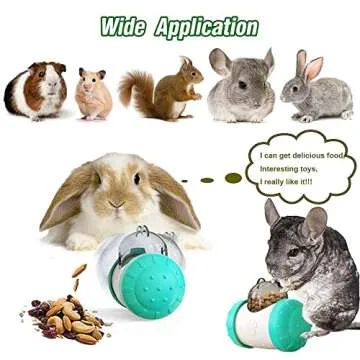 Interactive Treat Ball for Rabbits - Fun and Enrichment Toy