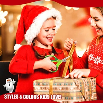 Kids iBayam 5 Inch Comfort Grip Scissors for Creative Fun