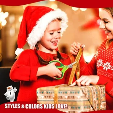 Kids iBayam 5 Inch Comfort Grip Scissors for Creative Fun