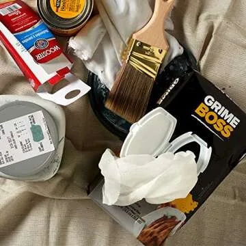 Grime Boss Heavy Duty Hand Cleaning Wipes, White 60 Count (Pack of 1)