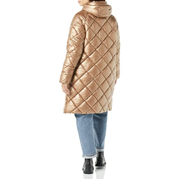 Stylish Women's Knee Length Hooded Winter Coat