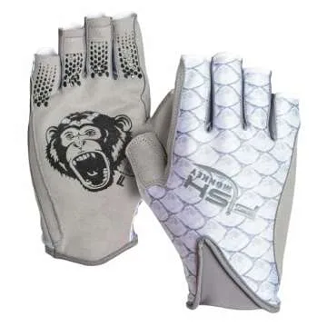 Fish Monkey Pro 365 Guide Glove Blue Water Camo Fishing Gear