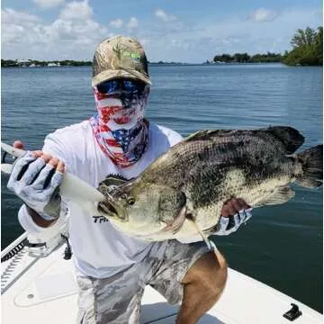 Fish Monkey Pro 365 Guide Glove Blue Water Camo Fishing Gear