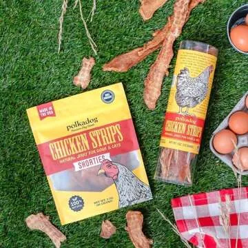 Polkadog Chicken Strip Jerky - Handmade Grain-Free Treats