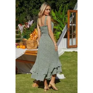 Buy GRACE KARIN Summer Floral Maxi Dress Online