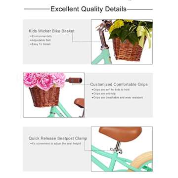 ACEGER 12" Kids Balance Bike - Safe & Fun for Ages 2.5-5