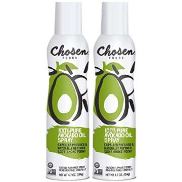 Chosen Foods Avocado Oil Spray - Pure & Versatile