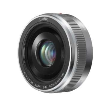 Panasonic Lumix G 20mm/f1.7 II Asph. H-H020A-S Lens - Perfect for Capturing Stunning Moments