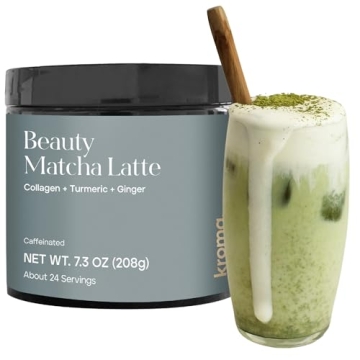KROMA Ceremonial Matcha Powder - Superfood Latte Blend for Energy Boost