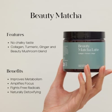 KROMA Ceremonial Matcha Powder with Superfoods and Collagen