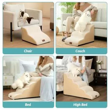 Comfortable Dog Stairs for Small Dogs - Cozy KISS