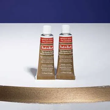 AMACO Rub n Buff Wax - Versatile Metallic Finishing Touch