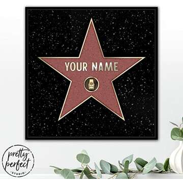 Custom Office Theater Hollywood Decorations for a Glam Look