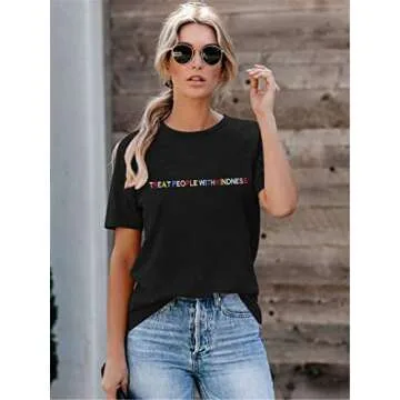 Inspirational Kindness Shirt for Women | Casual Graphic Tee