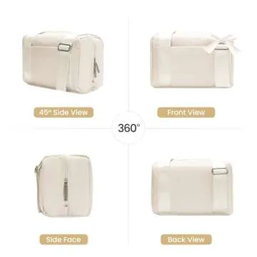 Mini Gym Bag for Women Small Gym Tote Bag Waterproof Sports Duffel Bags Dance Yoga Workout Bag 2025 (Cream)