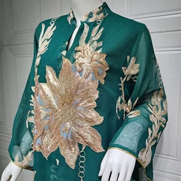 Elegant OBEEII Abayas for Women - Islamic Maxi Dress