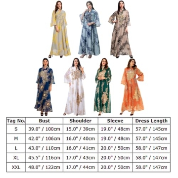 Elegant OBEEII Abayas for Women - Islamic Maxi Dress
