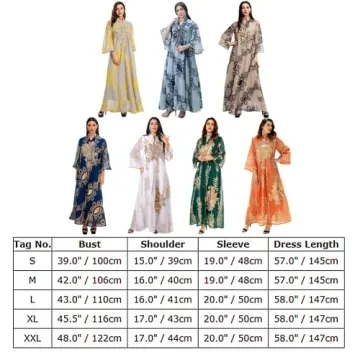 Elegant OBEEII Abayas for Women - Islamic Maxi Dress